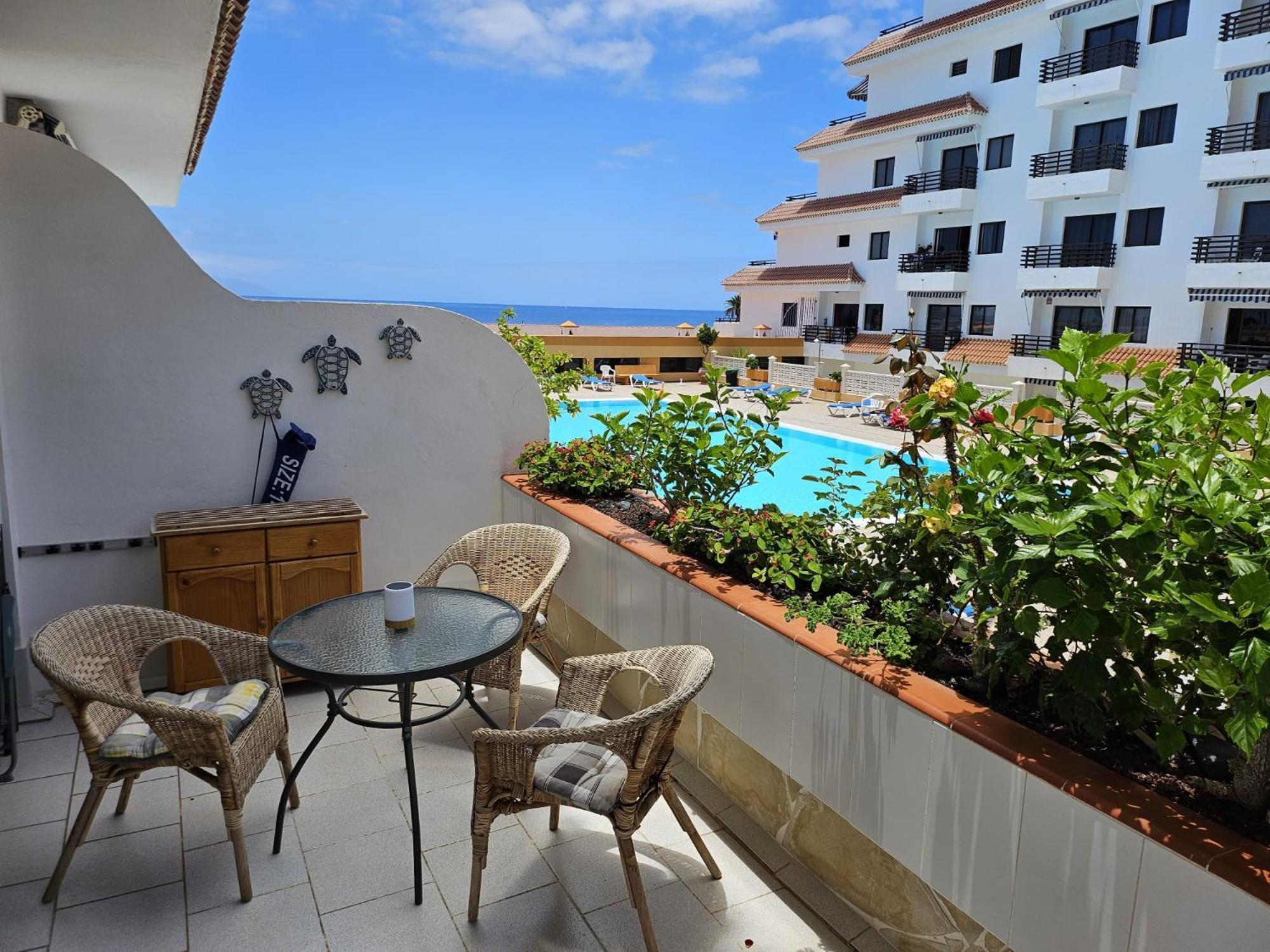 Аппартаметы Seguro De Sol Playa De La Arena Puerto de Santiago  Exteriör bild