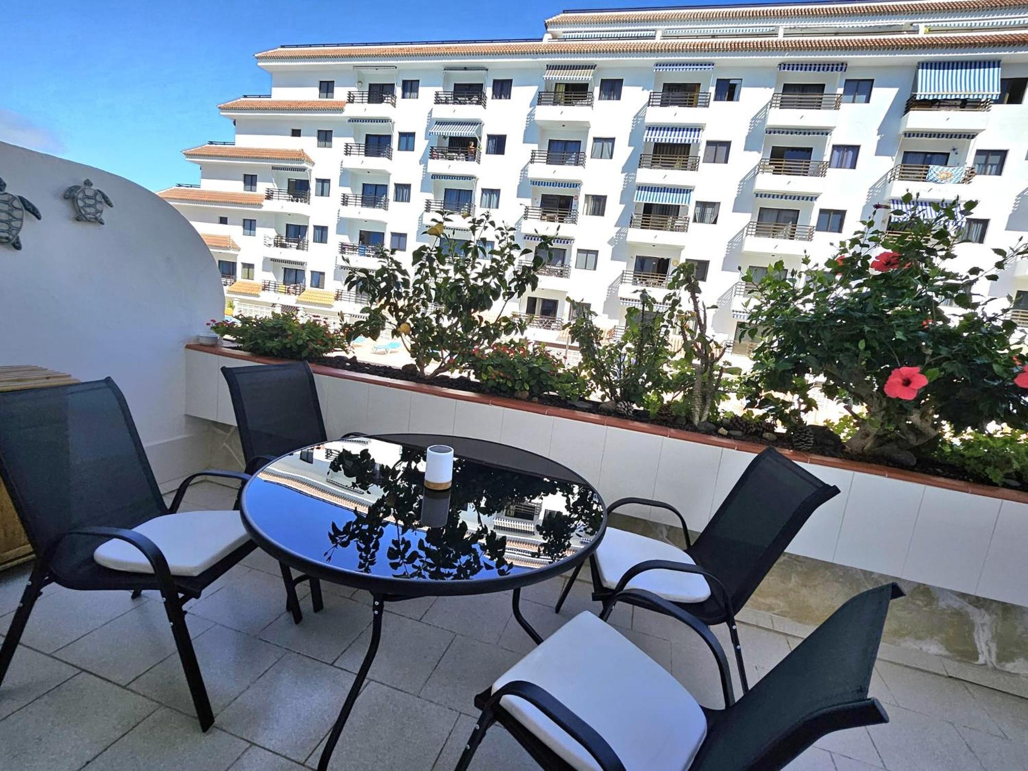 Аппартаметы Seguro De Sol Playa De La Arena Puerto de Santiago  Exteriör bild