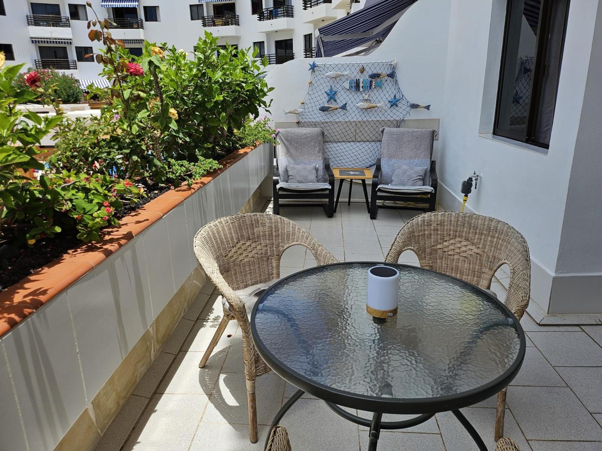 Аппартаметы Seguro De Sol Playa De La Arena Puerto de Santiago  Exteriör bild