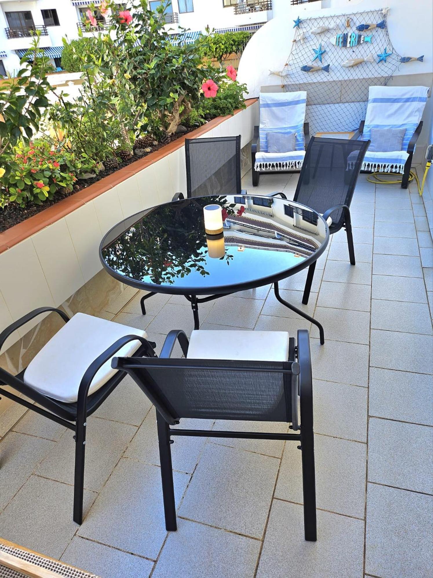 Аппартаметы Seguro De Sol Playa De La Arena Puerto de Santiago  Exteriör bild